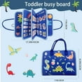 thumbnail image 3 of Beautysureup Busy Board, Montessori Sensory Toys for Age 1-4 , Toddlers Travel Toys, Educational Learning Activities Board for Fine Motor Skills, 3 of 8