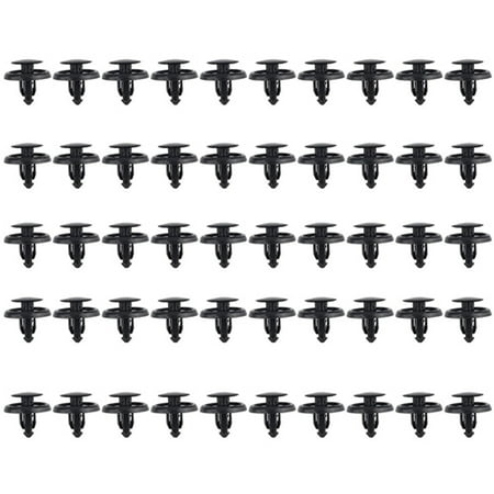 

Hloma 50pcs Car Plastic Rivet Fastener Clips Trim Panels Fit 7mm Hole for VOLKSWAGEN FA