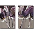 thumbnail image 2 of DTR Art Angela Maritz 'Aubergine Splendor I and II' 2-piece Canvas Art Set, 2 of 2