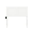 thumbnail image 4 of Canyon Twin Wood Headboard in White, 4 of 6