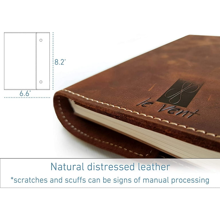 Rustic Leather A5 Sketchbook Cover Leather Drawing Book Cover Leather  Refillable Sketchbook Notebook Cover Journal Case 