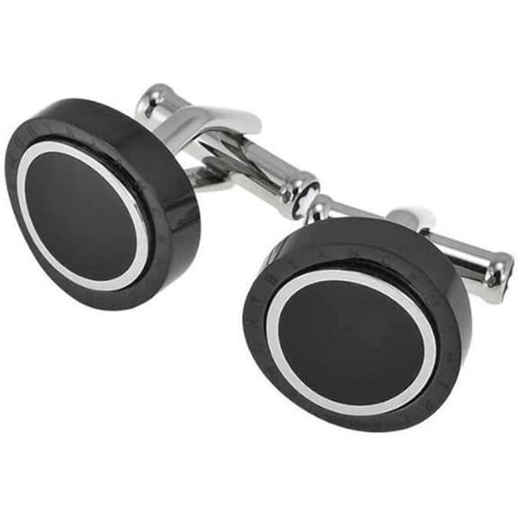 Meisterstuck Contemporary Turning Black PVD Cuff Links 104506