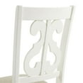 thumbnail image 6 of Picket House Furnishings Stanford Wooden Swirl Back Side Chair Set in White, 6 of 12