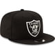 thumbnail image 3 of Gorra New Era NFL 9FIFTY Snapback Las Vegas Raiders, color negro, 3 of 5
