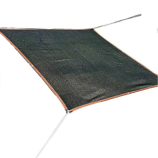 Black sunshade net, UV protection, sun protection cloth, swimming pool cover, sunshade net, garden balcony, sailcloth awning B Ref: 8143