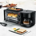 thumbnail image 1 of WIRLSWEAL Appareil-Déjeuner 3-en-1 - Noir - Grille-Pain et Gril - 1050 W, 1 of 4
