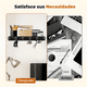 thumbnail image 4 of Llavero de Metal de Pared, Colgador Llaves, Estante Pared Multifuncional con 6 Ganchos,Soporte Llaves Entrada Xtellar negro, 4 of 4