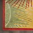 thumbnail image 5 of Nourison Aloha Indoor/Outdoor Multicolor 5'3" x 7'3" Area Rug (5x7), 5 of 9