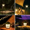 thumbnail image 3 of LETOUR 1000Lumen Rechargeable Camping Lantern with Stepless Dimming, USB-C Waterproof Outdoor Light, 360° Warm Glow & Power Bank 5000mAh for Emergency/Tent/Backpacking (IPX4), 3 of 6