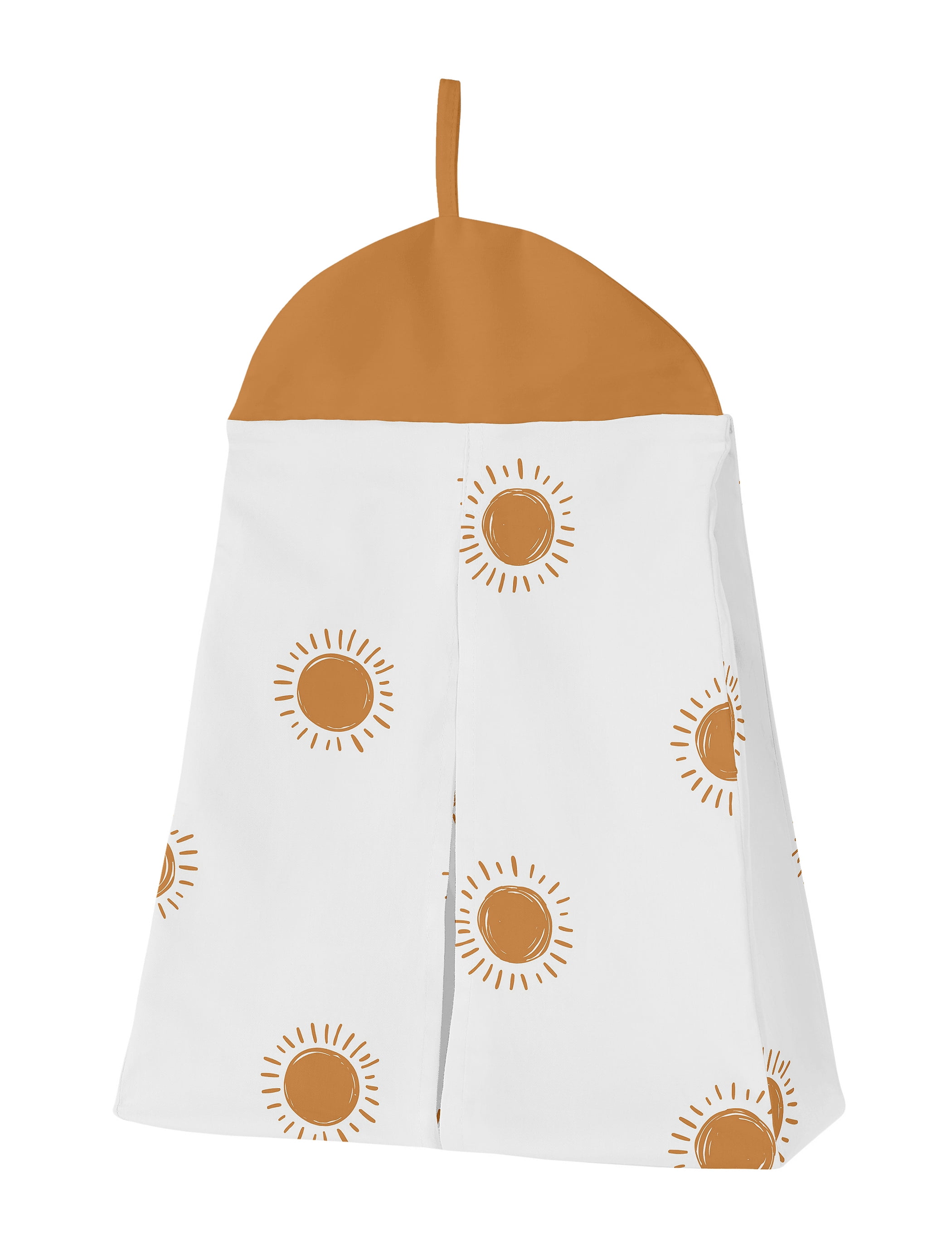 Sweet Jojo Designs Boho Sun Orange White Beige Crib Bedding + BreathableBaby Breathable Mesh Liner Pad