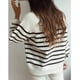 thumbnail image 4 of Suéter con botones para mujer, jersey de rayas para mujer, jersey de rayas para mujer, jersey de rayas para mujer, jersey de rayas para mujer, muy recomendable, 4 of 6
