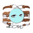 thumbnail image 1 of Animation Cocs Side Eyes Bracelet Chain Rope Ornament Wristband, 1 of 3