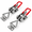 4001-With Lock Hole, variant on 4001 With Lock Hole 304 Stainless Steel Adjustable Heavy Duty Toggle Latch, 2 Pack