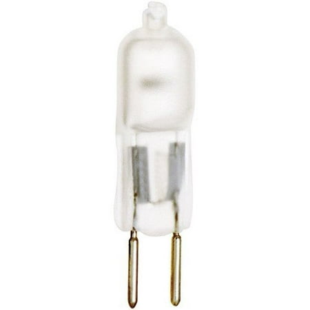 

S1910 35 watt; Halogen; T4; Frosted; 2000 Average Rated Hours; 536 Lumens; Bi Pin GY6.35 Base; 12 Volts (Pack of 6)