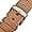 Gold Brown/Rose Gold Buckle, variant on KOMI 20mm Watch Band with Rose Gold Buckle, Quick Release Genuine Leather Replacement Strap (Gold Brown)