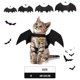 thumbnail image 5 of Disfraz de mascota con alas de murciélago para perro de Halloween con campanas de calabaza para decoraciones de fiesta de Halloween, lindo Collar para perro y gato con forma de murciélago, 5 of 6