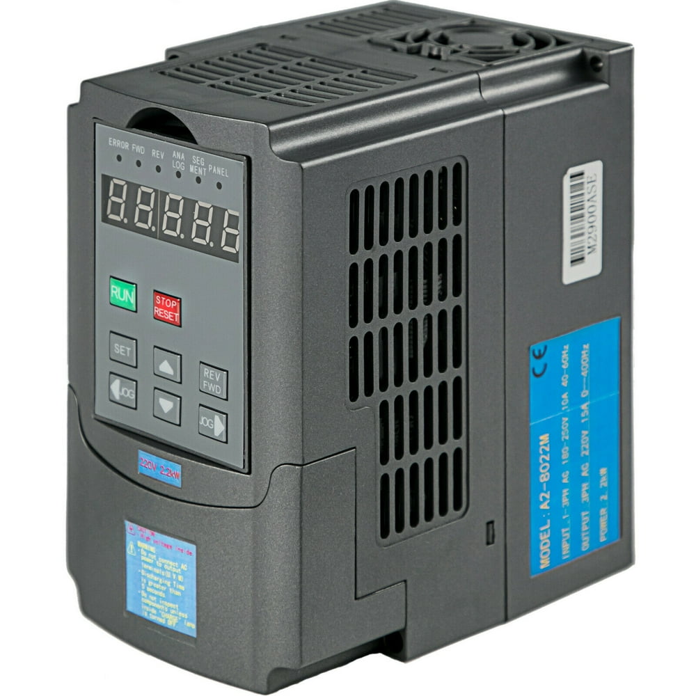 VEVOR 220V 2.2KW VFD Variable Frequency Drive Inverter for Spindle