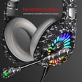 thumbnail image 4 of ULTREND Gaming Headset with Microphone, Wired Headset with RGB Light. (Camouflage), 4 of 9