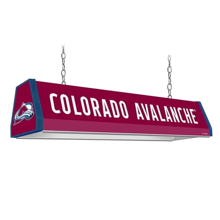 Colorado Avalanche 38.5 x 10.75 Pool Table Light