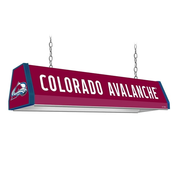 Colorado Avalanche 38.5'' x 10.75'' Pool Table Light