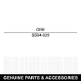 thumbnail image 3 of Oregon 94-029 20" Mulching Blade Toro Groundsmaster 62" Decks 107-0217 108-1453, 3 of 6