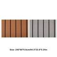 thumbnail image 3 of Kenally Pad Deck Teak Black Vertical Bar Sheet Soft Pads Nordic Simple Moda Personalidad para piso Habitación Baño Yacht Marine Bombillas para automóviles Gris, 3 of 6