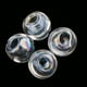thumbnail image 4 of 10 amuletos para botellas de vidrio transparentes vacías con diseño de bola redonda de arcoíris. 12mm, 4 of 8