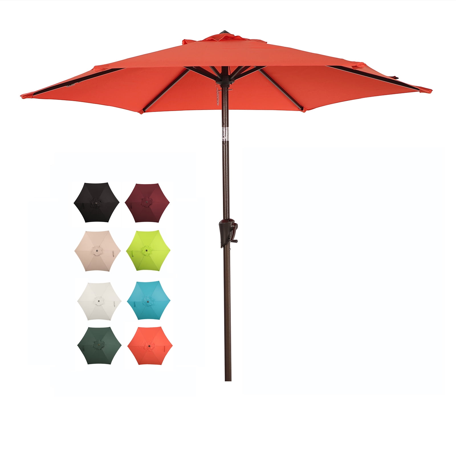 COBANA 7.5’ Patio Umbrella, Outdoor Table Market Umbrella for Garden