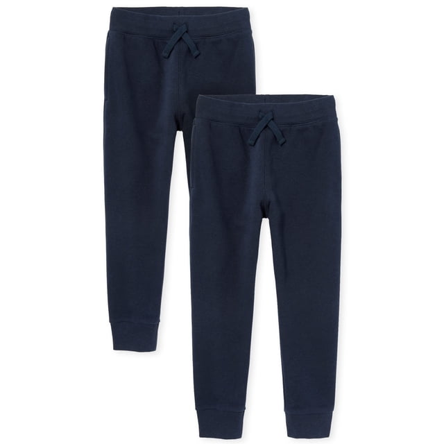 Pantalones Jogger de Forro Polar Activo para Niños The Children's Place Paquete de 2