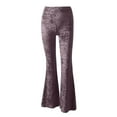 thumbnail image 5 of ManxiVoo Women's Wide Leg Sweatpants Elastic Waist Fashion Loose Fit Pants for Workout Casual Fall Basic Trousers Everyday Essential M Size Coffee, 5 of 7