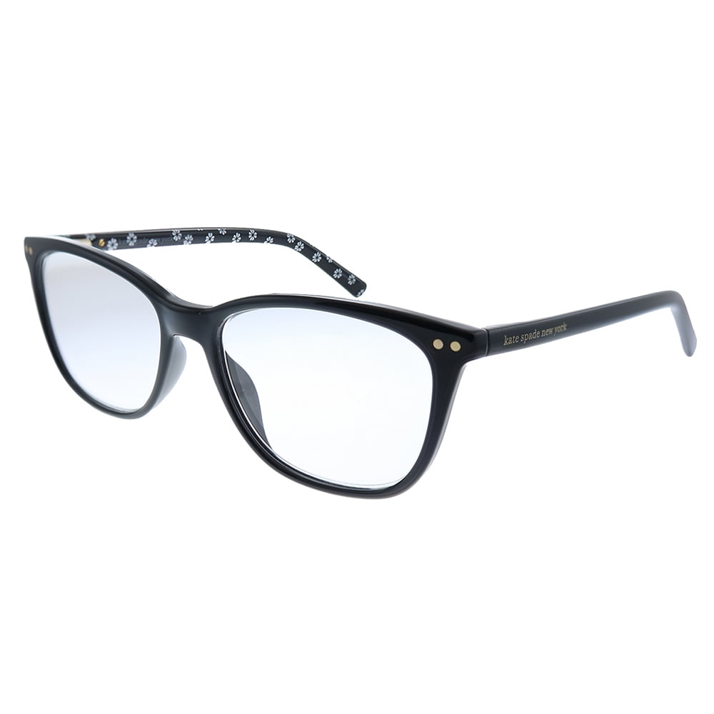 Kate Spade KS TINLEE Plastic Womens Oval Reading Glasses Black 52mm Adult -  
