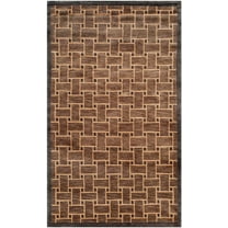 SAFAVIEH Tibetan Creighton Geometric Loop Wool Area Rug, Multi, 3' x 5'