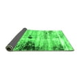 thumbnail image 2 of Ahgly Company Indoor Square Oriental Green Industrial Area Rugs, 4' Square, 2 of 4