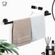 thumbnail image 2 of Juego de Accesorios de Baño 5 Piezas  Toallero Barra Extra Largo 60 cm + Anillo + Portarrollos + 2 Ganchos  Acero Inoxidable 304, Montaje en Pared (5, Plata cepillada), 2 of 8