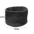thumbnail image 6 of YOTQUSKI 5.5X10.23 in Heated Scarf for Men, Heated Scarf USB, Neck Warmer, Mens Women Scarf Soft Winter Scarves, 3 Heating Modes Intelligent from 107℉ to 131℉ for Christmas Gift, 6 of 6