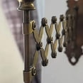 thumbnail image 6 of Extending Taper Candle Holder - Vintage Wall-Mounted Candle Holder, Aged Brass Candle Display Metal Candlestick Accordion Sconces, Antique Wall-Mounted Sconce for Living Room, Bedroom S7J7, 6 of 8
