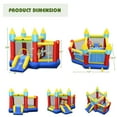 thumbnail image 2 of Gymax Inflatable Bounce House Slide Jumping Castle Ball Pit Tunnels Without Blower, 2 of 9