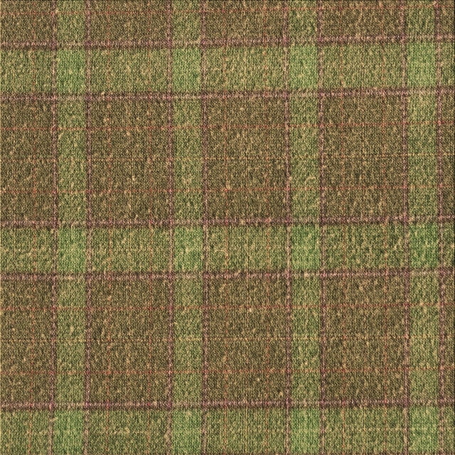 Ahgly Company Machine Washable Indoor Square Transitional Caramel Brown Area Rugs, 5' Square