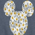 thumbnail image 3 of Mickey & Friends - Daisies Mickey Silhouette - Women's Short Sleeve Graphic T-Shirt, 3 of 5