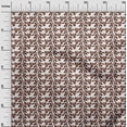 thumbnail image 3 of oneOone Cotton Cambric Brown Fabric Block Craft Projects Decor Fabric Printed By The Yard 56 Inch Wide-8S, 3 of 5