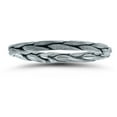 thumbnail image 1 of SZUL Women's 1.7MM Braided Wedding Band in 14K White Gold, 1 of 4