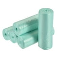 thumbnail image 1 of Uxcell Small Trash Bags Garbage Waste Basket Liners for Kitchen Office Bathroom Light Blue, 1 of 5