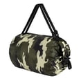 thumbnail image 2 of Bolsa de Compras Reutilizable Multiusos Yinane Bolsa de Bolsillo Impermeable Camuflaje Verde, 2 of 6