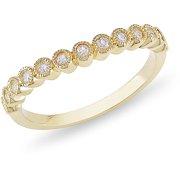 1/4 Carat T.W. Round Diamond Wedding Ring in 10kt White Gold