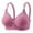 Hot Pink, variant on Aofany 2024! Womens Plus Size Bra,Woman's Solid Gathered Together Large Size Daily Bra No Rims Underwear