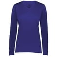 thumbnail image 3 of Holloway 3XL Ladies Momentum Long Sleeve Tee Purple (hlw) 222824, 3 of 5