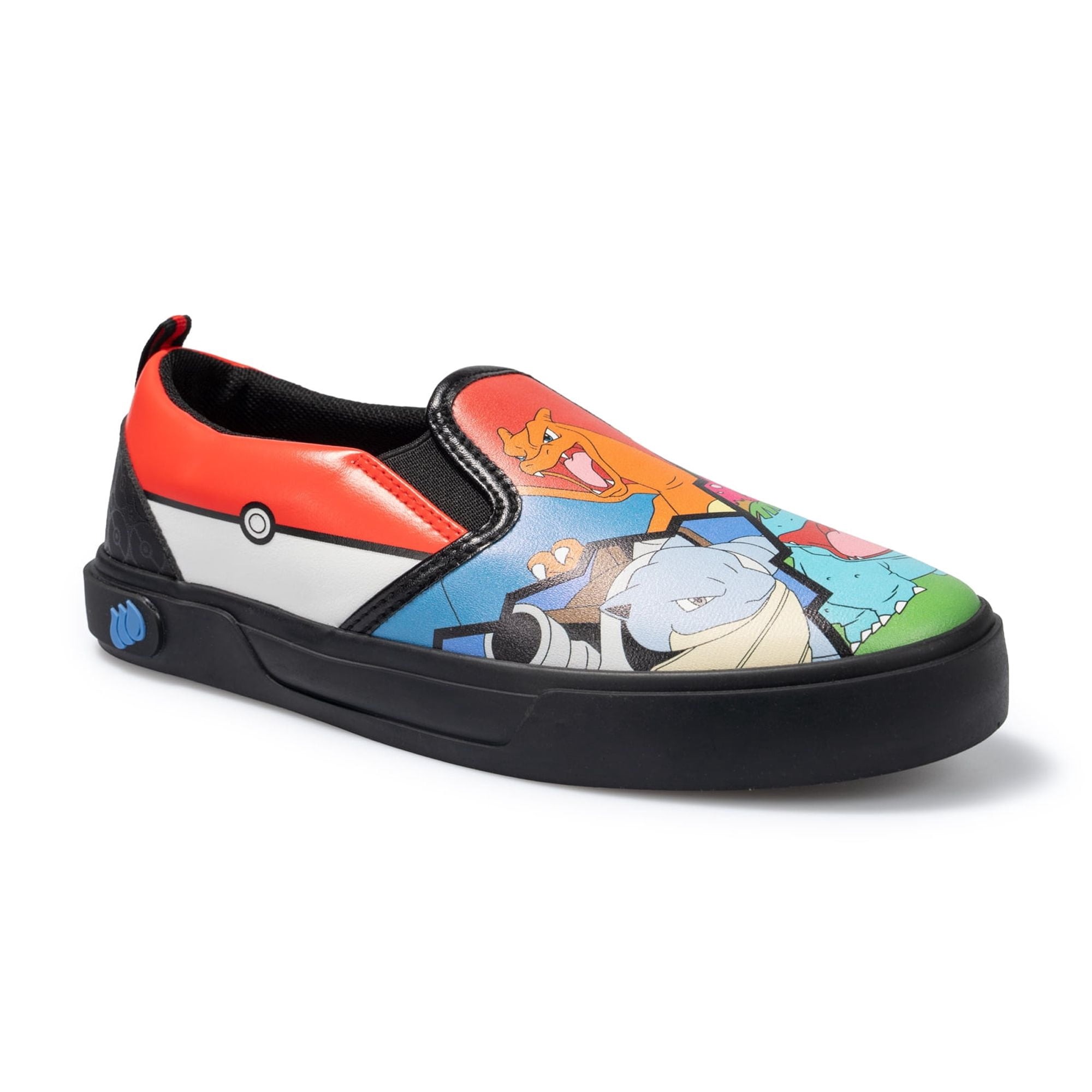 Pokemon Little & Big Boys Low Top Slip On