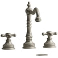 thumbnail image 1 of Riobel Rt08+ Retro 1.2 GPM Widespread Bathroom Faucet - Nickel, 1 of 3