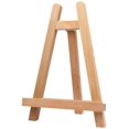 thumbnail image 1 of 27.5cm Mini Wood Display Easel Tabletop Easel Artist AFrame Easel Photo Painting Portable Tripod Holder Stand, 1 of 6