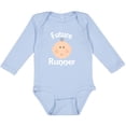 thumbnail image 3 of Inktastic Future Runner Boys or Girls Long Sleeve Baby Bodysuit, 3 of 5